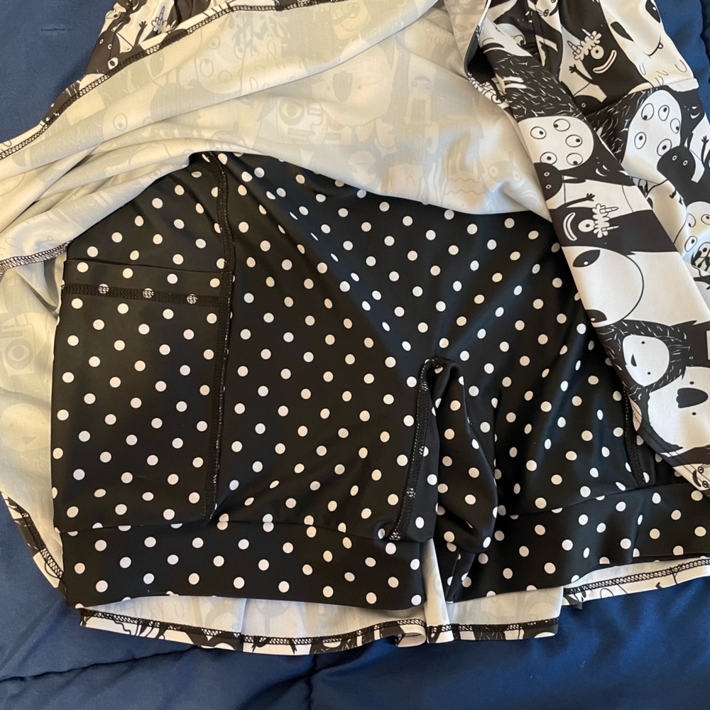 Boulder Athletic Wear running skirt. Worn once.  Excellent condition.